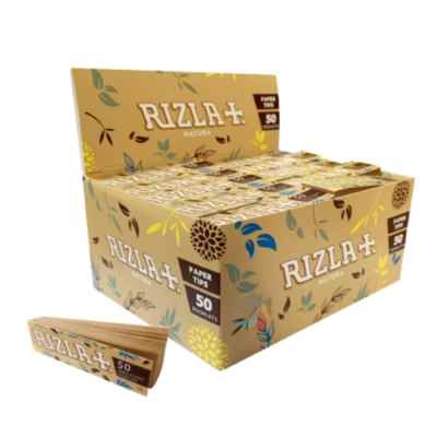 RIZLA NATURA UNBLEACHED PAPER TIPS / ROACHES 