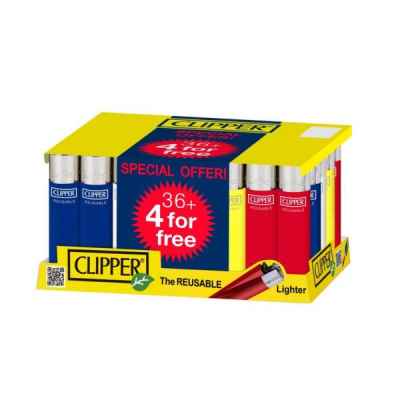 CLIPPER CLASSIC LARGE LIGHTERS 37+3