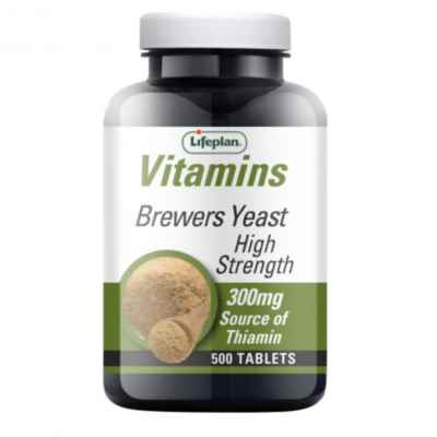 BREWERS YEAST HEALTHILIFE 300MG TABLETS 500S