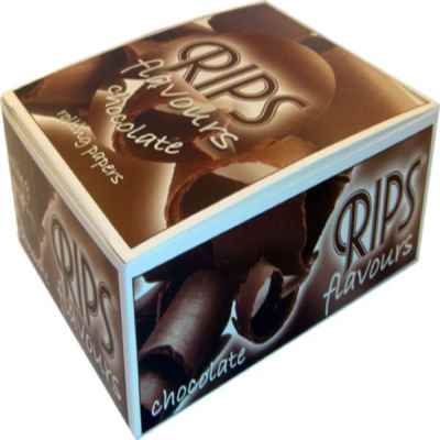 RIPS CHOCOLATE FLAVOUR SLIM PAPER 24 ROLLS