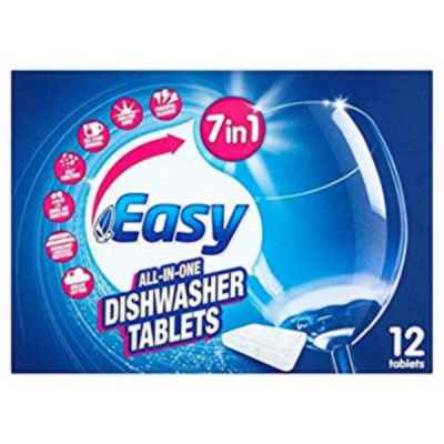 EASY DISHWASHER TABLETS 12PK X 8