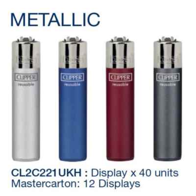 CLIPPER LARGE METALLIC 3 D40 CL2C221UKH