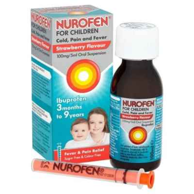 NUROFEN FOR CHILDREN 3+ MONTHS 100ML X 6