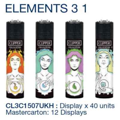 CLIPPER LARGE D40 ELEMENTS 3A CL3C1507UKH