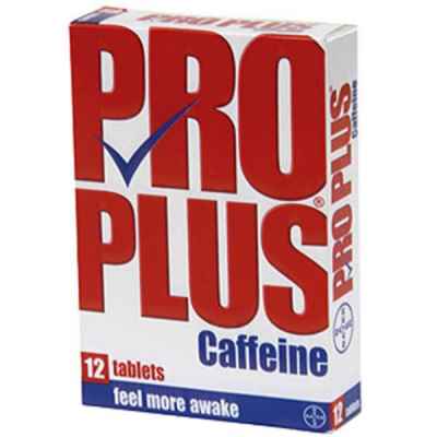 PRO PLUS CAFFEINE TABLETS 12S X 8