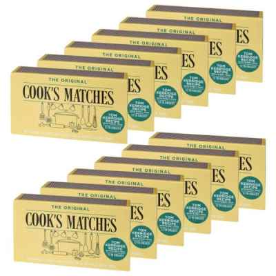 COOKS ORIGINAL SAFETY MATCHES 12S