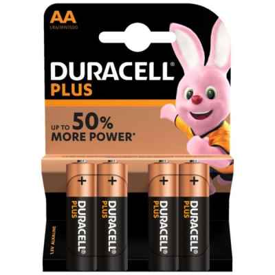 DURACELL AA - MN1500 PLUS POWER 4 PK