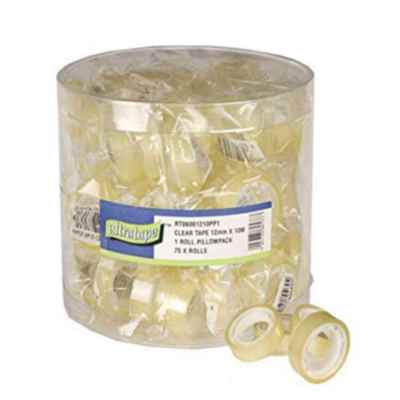 CELLO TAPE 12MM  X 10M TUB OF 20