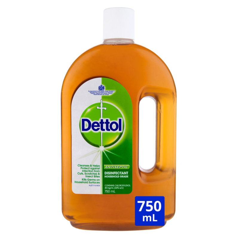 Dettol Disinfectant Liquid 750Ml X 6 YouthStar