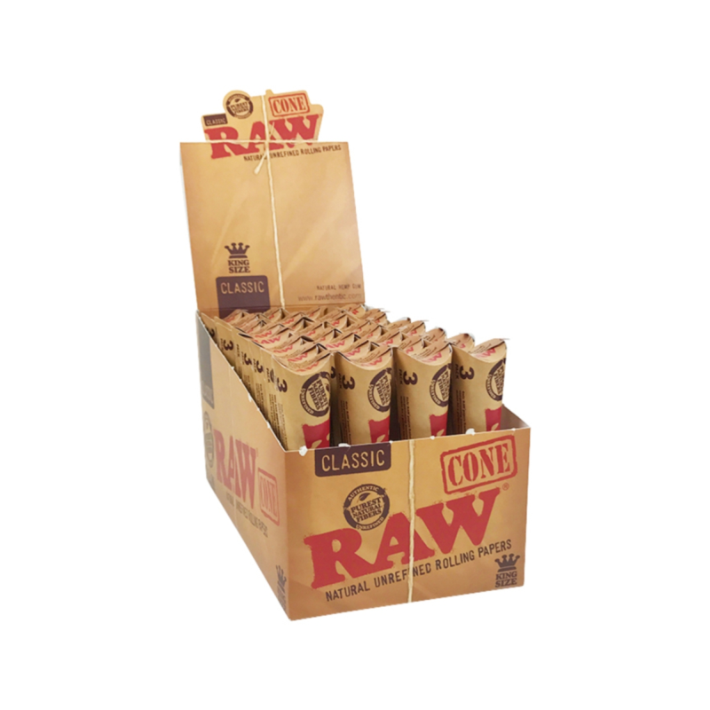 Raw Cones Classic King Size 3 Pack X 32 Youthstar (W) Ltd YouthStar