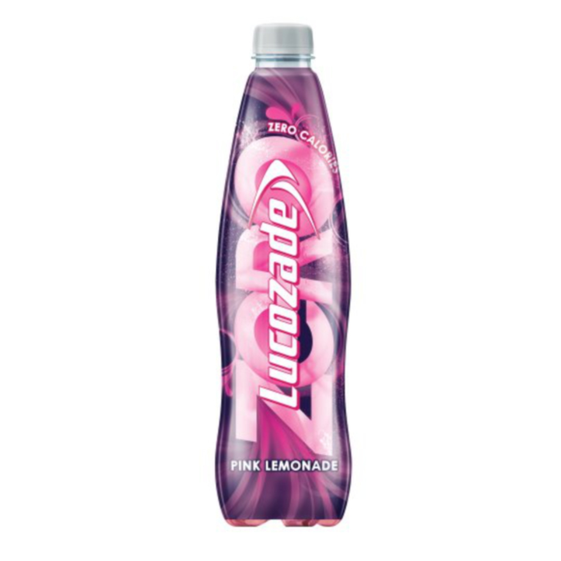 LUCOZADE PINK LEMONADE ZERO 380ML X 12 YouthStar