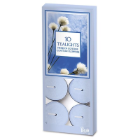 PETALI TEALIGHTS COTTON FLOWERS 10S X 10