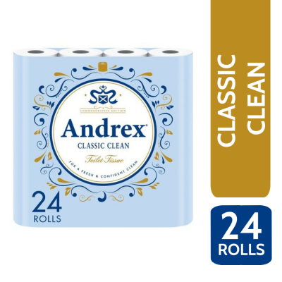 ANDREX CLASSIC CLEAN T/T 24 PK WHITE