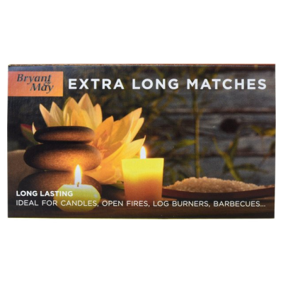 BRYANT & MAY  EXTRA LONG MATCHES 12S