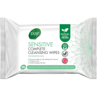 PURE CLEANSING WIPES SENSITIVE 25S X 12