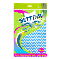 BETTINA ALL PURPOSE CLOTHS 10PK