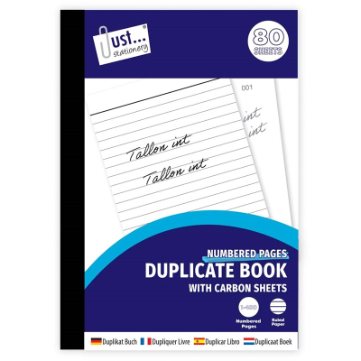 DUPLICATE BOOK FULL SIZE 80 SETS X 12
