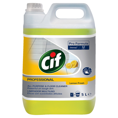 CIF PROFESSIONAL ALL PURPOSE CLEANER LEMON 5L X 2