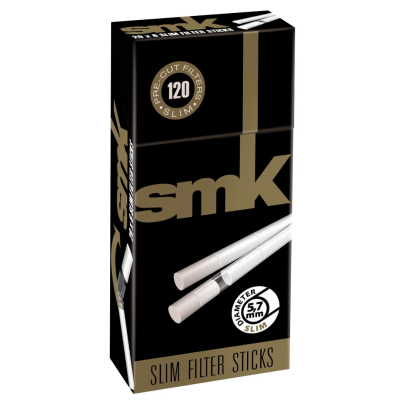SMK PRE-CUT SLIM TIPS 120S X 20