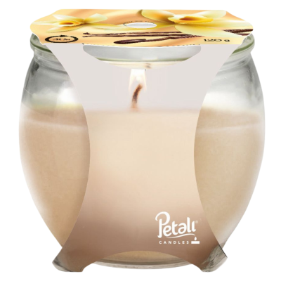 PETALI CANDLE JAR VANILLA 120G X 6