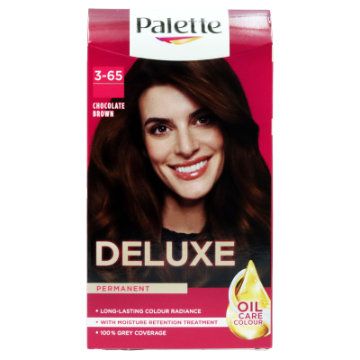 PALETTE 3-65 CHOCOLATE BROWN HAIR DYE X 3