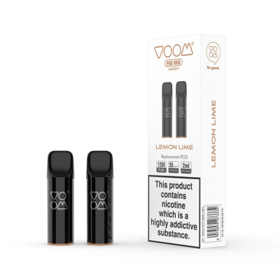 VOOM TWIN PODS 600 PUFFS LEMON LIME