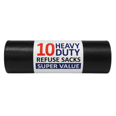 BRITISH BLACK SACKS ON ROLLS 10S X 30