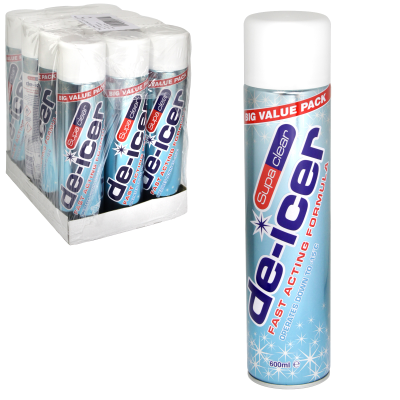 SUPACLEAR DE-ICER 600ML X 12