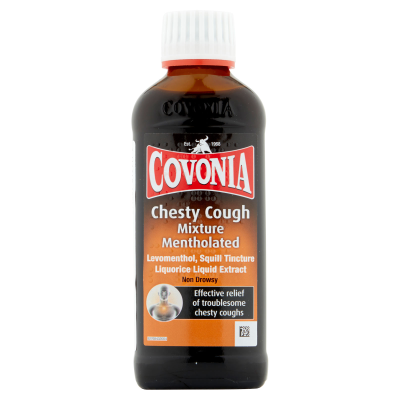 COVONIA CHESTY COUGH MIXTURE MENTHOLATED 150M