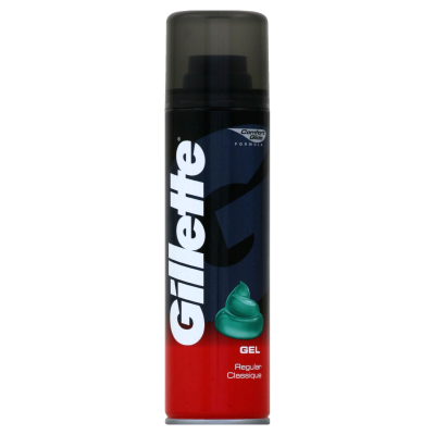 GILLETTE SHAVE GEL REGULAR 200ML X 6