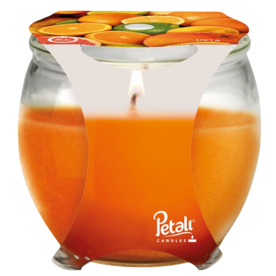PETALI CANDLE JAR CITRUS 120G X 6