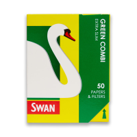 SWAN GREEN COMBI EXTRA SLIM TIPS 50S X 20