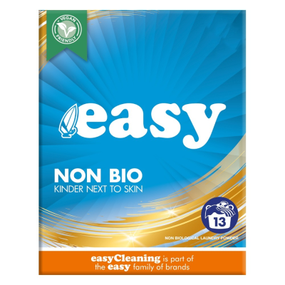 EASY WASH POWDER NON BIO 13 WASH 884G X 6