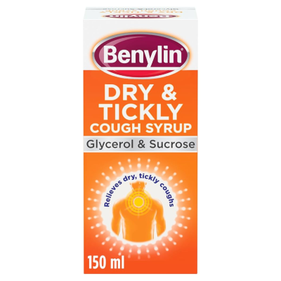 BENYLIN DRY & TICKLY COUGH SYRUP 150ML X 6