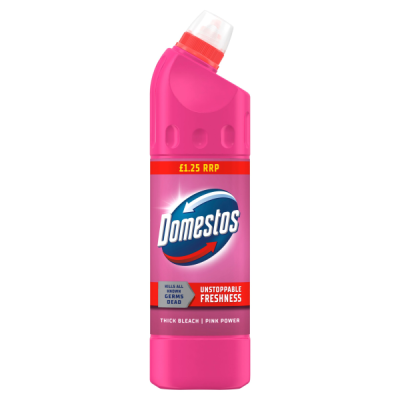 DOMESTOS PINK BLEACH 750ML X 9 (PMP ?1.25)