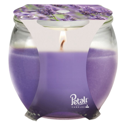 PETALI CANDLE JAR LAVENDER 120G X 6