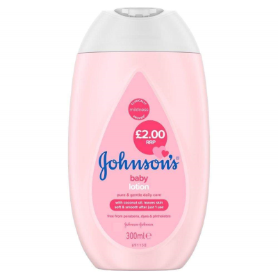 JOHNSONS BABY LOTION PMP ?2 300ML X 6