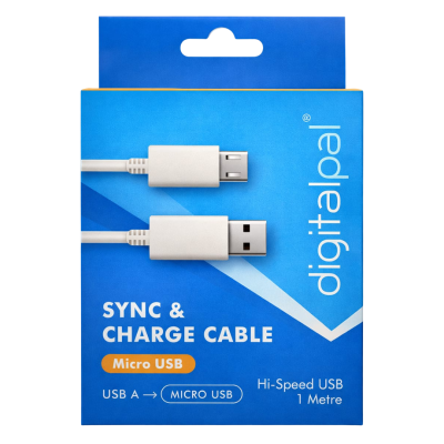 DIGITAL PAL MICRO USB DATA CABLE 1 METER