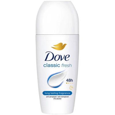 DOVE DEODORANT ROLL ON 50ML X 6