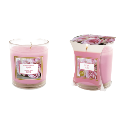 PETALI CANDLE JAR ROSE 120G X 6