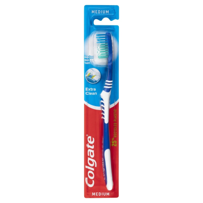COLGATE EXTRA CLEAN TOOTHBRUSH MED 12S
