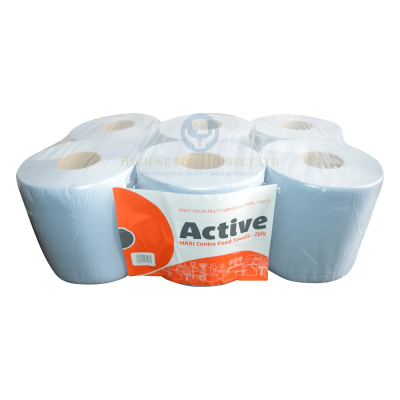 ACTIVE BLUE 180MM CONTRACT ROLL 65M X 6