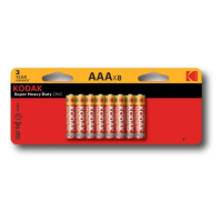 KODAK ZINC SUPER HEAVY DUTY AAA 8 PACK