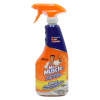 MR MUSCLE STAINLESS STEEL & HOB 530ML X 10