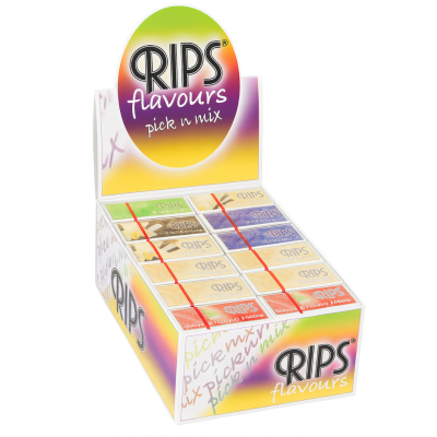 RIPS PICK & MIX FLAVOUR SLIM PAPER 24 ROLLS