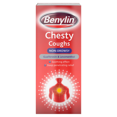 BENYLIN CHESTY COUGHS NON-DROWSY 150ML X 6 09