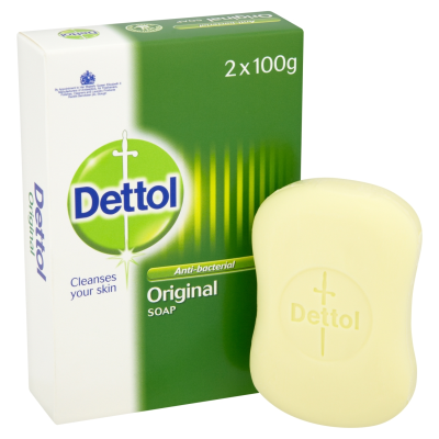 DETTOL SOAP ANTIBACTERIAL 100G 2PK X 6