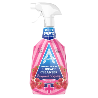 ASTONISH ANTIBAC SURFACE CLEANSER POM & RASP