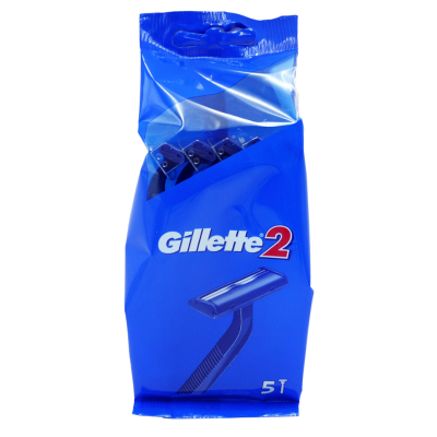 GILLETTE 2 DISPOSABLE RAZOR 5S X 6