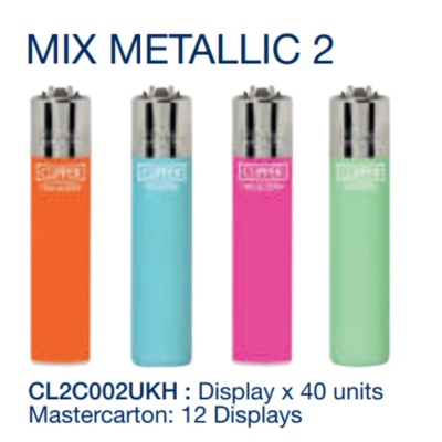 CLIPPER LARGE MIX METALLIC 2 D40 CL2C002UKH